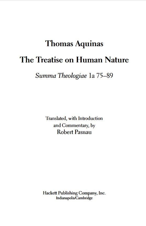 Treatise on Human Nature